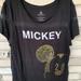 Disney Tops | Mickey Disney Parks Tee Shirt | Color: Black | Size: L