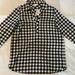 J. Crew Tops | Black And White Plaid Shirt From J. Crew. | Color: Black/White | Size: S