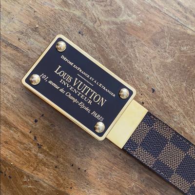 Louis Vuitton 2009 Inventeur Belt - Brown Belts, Accessories - LOU789466
