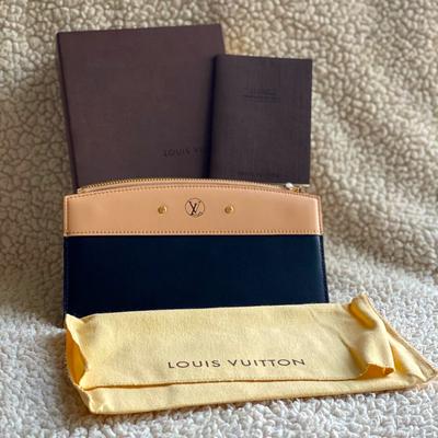 Louis Vuitton Bags | Authentic Louis Vuitton City Steamer Wallet | Color: Black/Tan | Size: 8 Inches X 4 Inches X 0.75 Inches