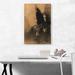 ARTCANVAS Pegasus & Bellerophon 1888 by Odilon Redon - Wrapped Canvas Painting Print Canvas, Wood in Brown | 26 H x 18 W x 0.75 D in | Wayfair