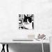 ARTCANVAS Aegean Cat Breed Black & White - Wrapped Canvas Graphic Art Print Canvas, Wood in Black/Gray | 12 H x 12 W x 0.75 D in | Wayfair