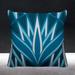 East Urban Home Glenshire Outdoor Square Pillow Cover & Insert Polyester/Polyfill blend in Blue | 19 H x 19 W x 4.3 D in | Wayfair