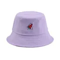 Chapeau de soleil de plage pour femme broderie neutre 100% coton chapeau Bob chapeau ander