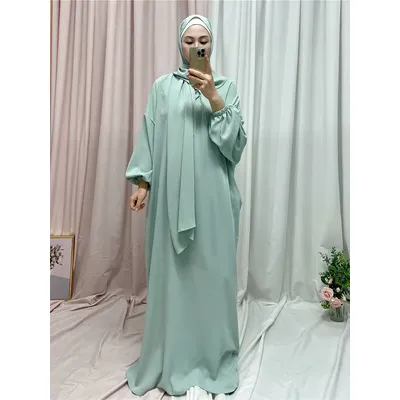 Vêtement de Prière Musulmane pour Femme Hijab Abaya Robe Maxi tiens imar Burqa Vêtements