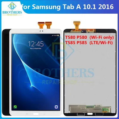 Pour Samsung Galaxy Tab A 10.1 2016 SM-T580 SM-T585 P580 P585 LCD Affichage Tablette LCD Écran