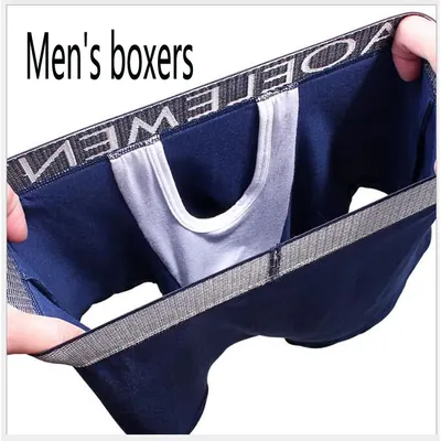 Boxers pour hommes sous-vêtements masculins