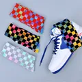 Chaussettes en coton à motifs géométriques colorés pour hommes chaussettes de sport chaussettes