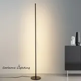 Lampe sur pied LED au design min...