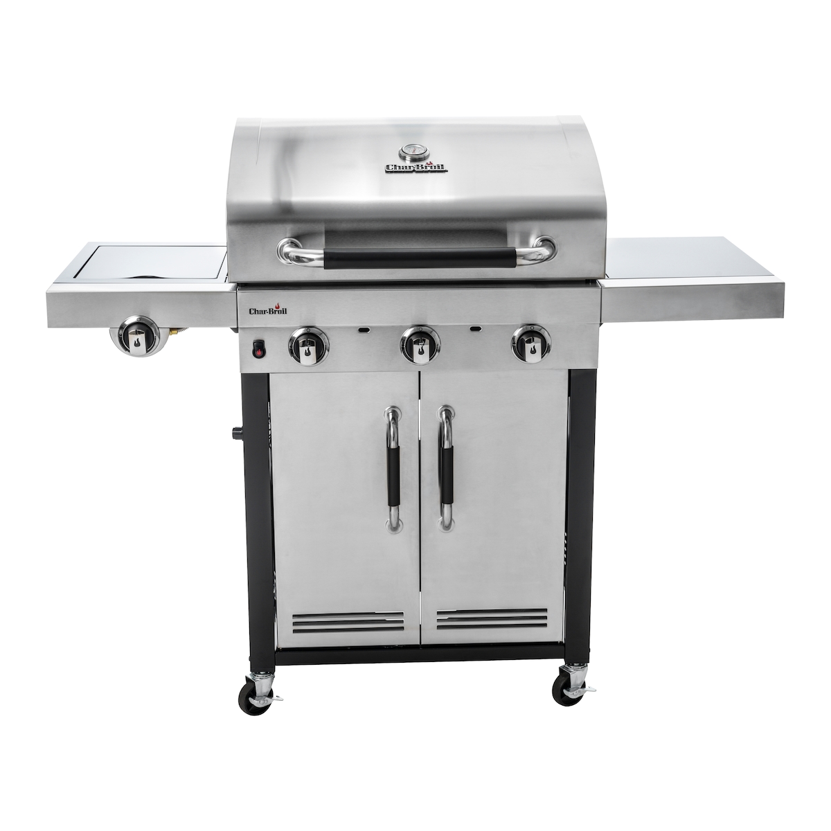 Char-Broil Gasgrill + Advantage 345S + TRU-Infrared Technology + 3 Edelstahl-Brenner + Gusseisen Roste + Seitenbrenner + SureFire Zündung + 140897 Image