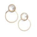 Kate Spade Jewelry | Kate Spade Sun Kissed Crystal Hoop Earrings | Color: Gold | Size: Clear