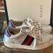 Gucci Shoes | Kid Desinger Sneakers | Color: Blue/Silver | Size: 9.5b