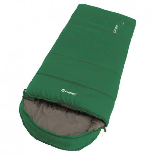 Outwell - Campion Junior - Kinderschlafsack Gr 170 x 65 cm Zip: Left Grün