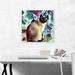 ARTCANVAS Siamese Cat Breed Colors - Wrapped Canvas Graphic Art Print Canvas, Wood in Black/Green | 18 H x 18 W x 0.75 D in | Wayfair