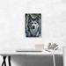 ARTCANVAS Siberian Husky Dog Breed Blue Green - Wrapped Canvas Painting Print Canvas, Wood in Black/Blue/Gray | 18 H x 12 W x 0.75 D in | Wayfair