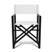 GAR Campaign Folding Armchair Sling in Black | 33 H x 21.5 W x 21 D in | Outdoor Furniture | Wayfair CAMPAIGN ARMCHAIR ANTH-WHITE