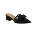 Women's Randa Pumps And Slings by J. Renee in Black Satin (Size 6 1/2 M)