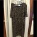 Lularoe Dresses | Lularoe Julia Dress | Color: Black/Brown | Size: 2x