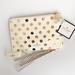 Kate Spade Office | Kate Spade Pencil Case & Accessories | Color: Cream/Gold | Size: Os