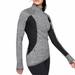 Athleta Tops | 3 For 40 Athleta Colorblock Running Wild Half Zip Pull-Over | Color: Black/Gray | Size: Xxs