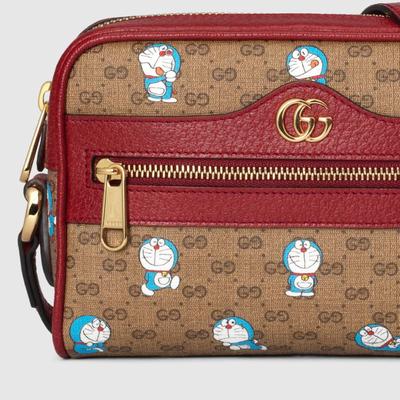 Gucci Bags | Doraemon X Gucci Mini Bag | Color: Red/Tan | Size: Os