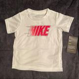 Nike Shirts & Tops | Boys Short Sleeve Nike Tee | Color: Red/White | Size: 2tb