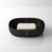 AllModern Kip Soap Dish in Black/White | 1.46 H x 5.75 W x 4.21 D in | Wayfair 2A120000CA6E46109BCD582C5CC65545
