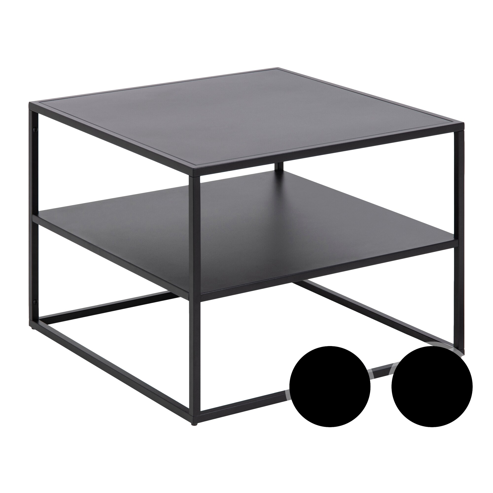 Actona »Newton« Couchtisch schwarz