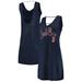 "Women's G-III 4Her by Carl Banks Heathered Navy Boston Red Sox Swim Cover-Up Dress"