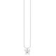 THOMAS SABO Ladies Sterling Silver 925 Other Form Cubic Zirconia Necklace - KE2101-051-14-L45v