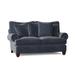 Canora Grey Kamali 74" Rolled Arm Loveseat w/ Reversible Cushions Velvet/Cotton/Linen/Polyester/Other Performance Fabrics | Wayfair