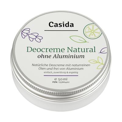 Casida - DEO CREME ohne Aluminium natural Deodorants 05 l