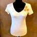 J. Crew Tops | 4/$25 Nwt J Crew Embellished Tee | Color: Cream/Orange | Size: Xs