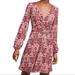 Anthropologie Dresses | Anthropologie Maeve Paisley Belted Dress Pink Nwt | Color: Pink/Purple | Size: M
