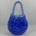 Ralph Lauren Accents | Lauren Hand Cut Mouth Blown Crystal Glass Handbag | Color: Blue/White | Size: Os