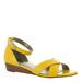 Masseys Brooklyn - Womens 8.5 Yellow Sandal Medium