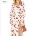 Free People Dresses | Free People Wrap Floral Dress Size Xs Nwot | Color: Cream/Orange | Size: Xs