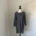 Madewell Dresses | Madewell Black & White Striped Tee Shirt Dress Xl | Color: Black/White | Size: Xl