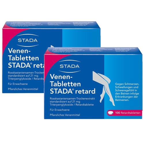 Venen-Tabletten Stada retard Sparset 2x100 St Retard-Tabletten