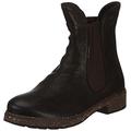 THINK! Damen COGITA chromfrei gegerbte nachhaltige Chelsea Boots, 0000 SCHWARZ, 40 EU