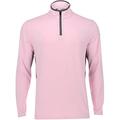 PUMA Men's Rotation 1/4 Zip Pullover Sweater, Pink Lady, M