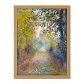 Renoir In The Woods Painting Landscape Large Framed Art Print Poster Wall Decor 18x24