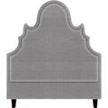 My Chic Nest Amalie Panel Headboard Faux Leather/Upholstered/Velvet/Polyester/Linen/Cotton | 75 H x 77 W x 5 D in | Wayfair 574-105-1140-CK