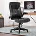 Inbox Zero Executive Chair Upholstered in Black | 42.9 H x 25.98 W x 19.68 D in | Wayfair 1DC9F63121BF4EC292B4DF96D428FE31