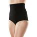 Plus Size Women's High Waist Swim Brief by Swimsuits For All in Black (Size 26)