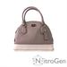 Coach Bags | Coach Mini Cora Crossgrain Leather Dome Satchel | Color: Cream/Gray | Size: Os