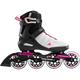 ROLLERBLADE Damen Inlineskates Damen Inline-Skates Sirio 90 W, Größe 42 ½ in Hellgrau/Neonpink/Schwarz