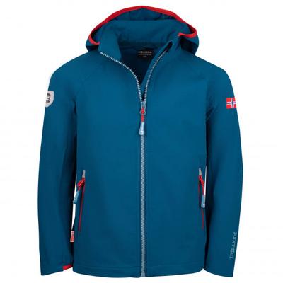 Trollkids - Kid's Kvalvika Jacket - Softshelljacke Gr 104 blau