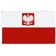 AZ FLAG Flagge Polen MIT Adler 250x150cm - POLNISCHE Fahne 150 x 250 cm - flaggen Top Qualität