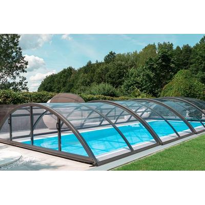 Pool-Überdachung / Pool-Abdeckung SkyCover® Base Clear 5.0x10.6m